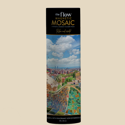 Flow Mosaic 300 Piece Jigsaw - Barcelona