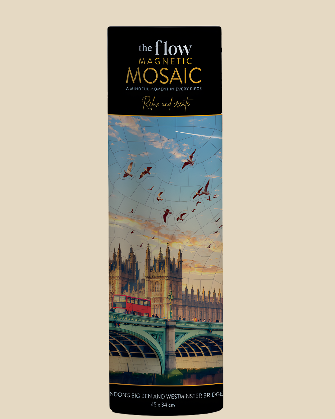 Magnetic Mosaic 400 Piece Jigsaw - London