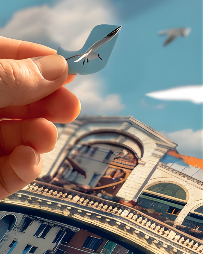 Magnetic Mosaic 300 Piece Jigsaw With Frame - Venice